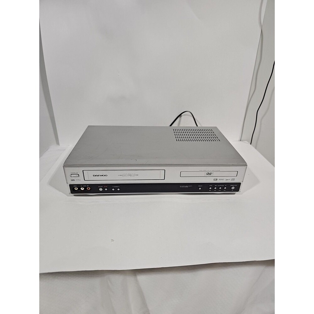 Daewoo dv6T84B VCR DVD Combo No Remote tested
